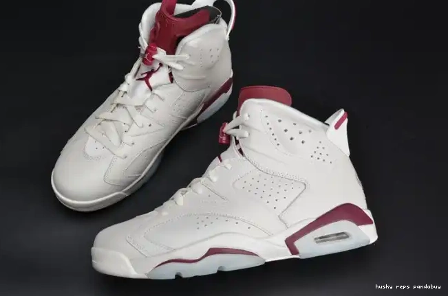 Rep Husky Maroon white Retro 384664-116 Air 6 Jordan 0527